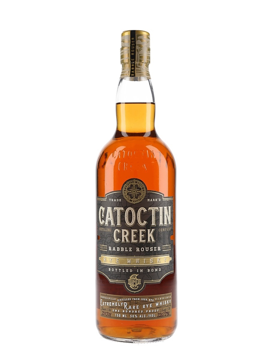 Catoctin Creek Rabble Rouser Bottled In Bond Rye - Bottled 2020 75cl / 50%