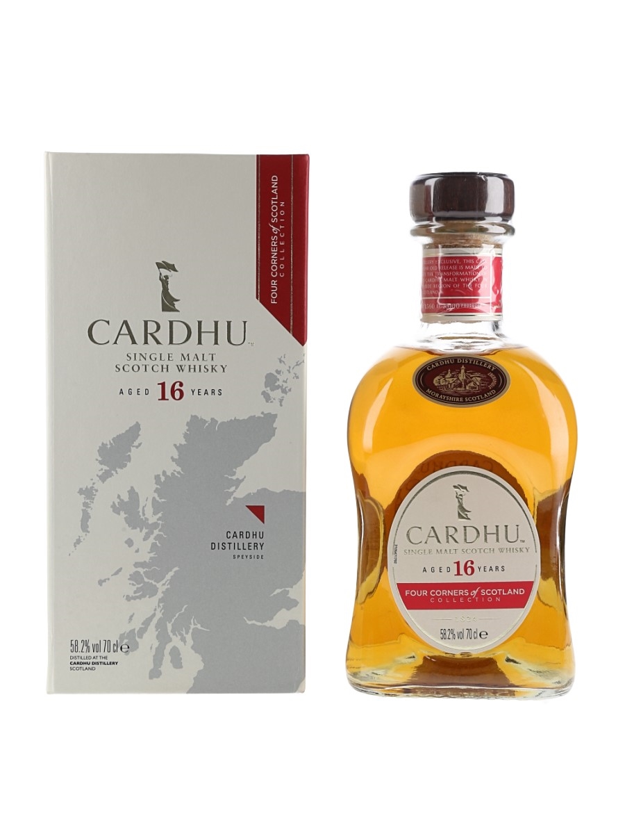 Cardhu 16 Year Old Distillery Exclusive 2021 - Four Corners of Scotland 70cl / 58.2%