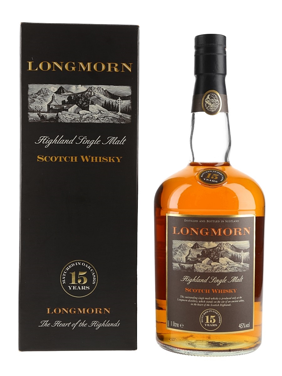 Longmorn 15 Year Old Bottled 1990s 100cl / 45%