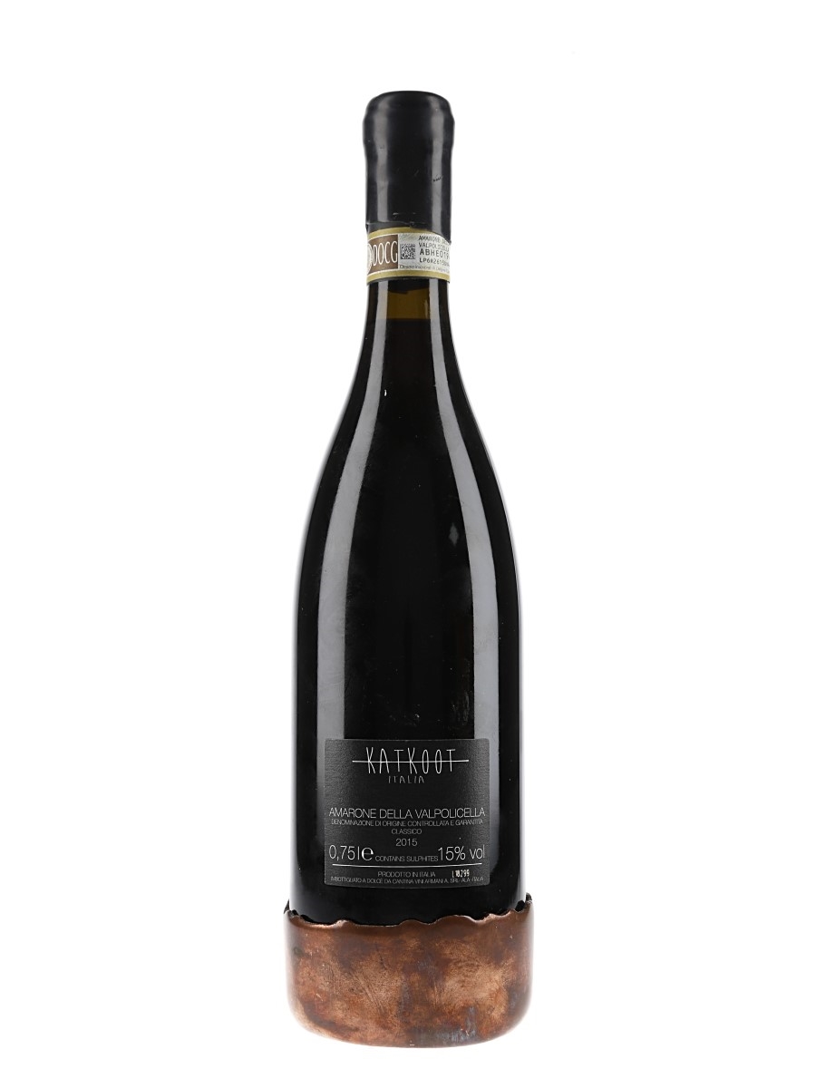 Katkoot Amarone Della Valpolicella Classico 2015 Cantina Vini Armani A Srl. 75cl / 15%