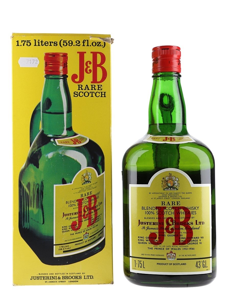 J&B Rare - Lot 149359 - Buy/Sell Blended Whisky Online