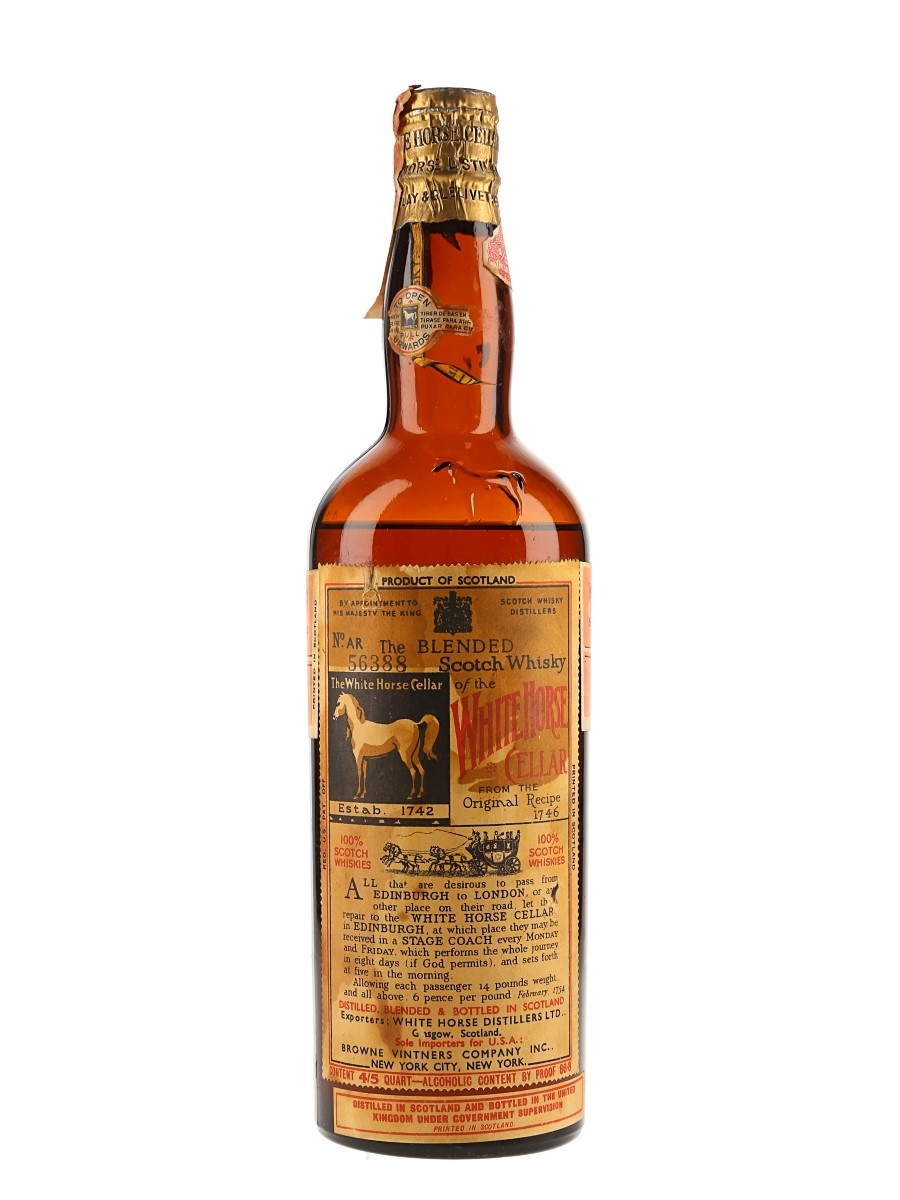 古酒WHITE HORSE fine old 、BRUNEL NAPOLEON White Horse Fine Old - Lot 98072 - Buy/Sell Blended Whisky