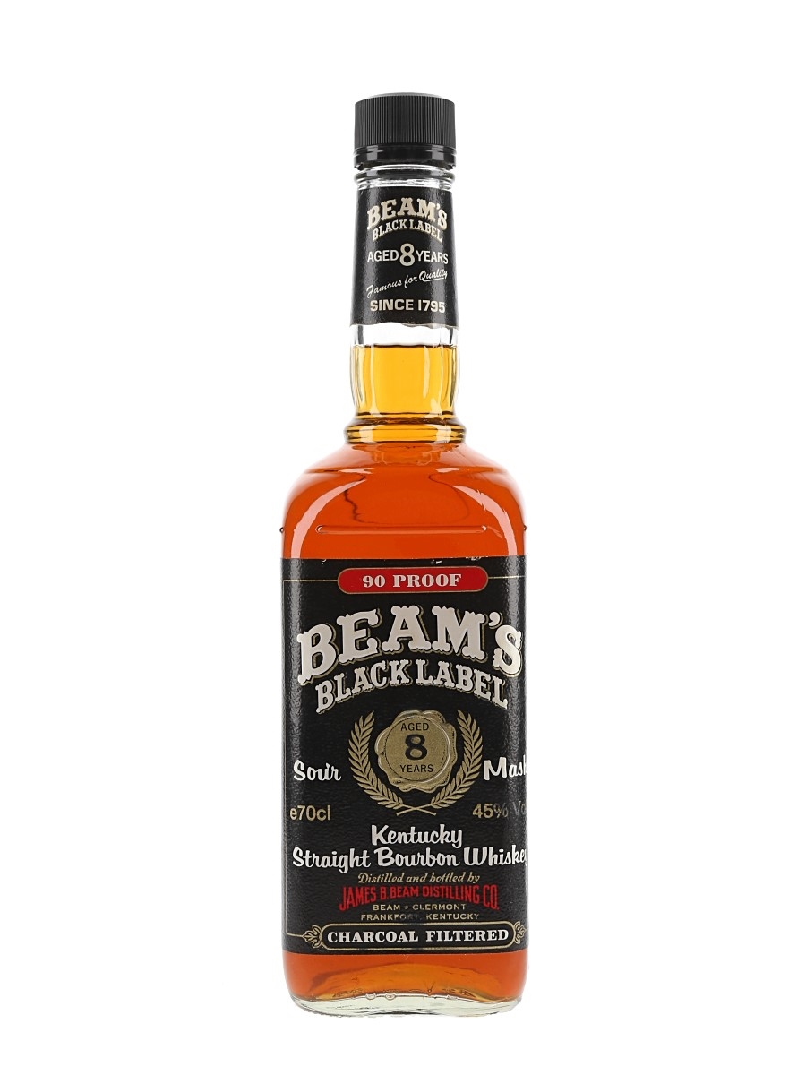 Beam's Black Label 8 Year Old Bottled 1980s 70cl / 45%