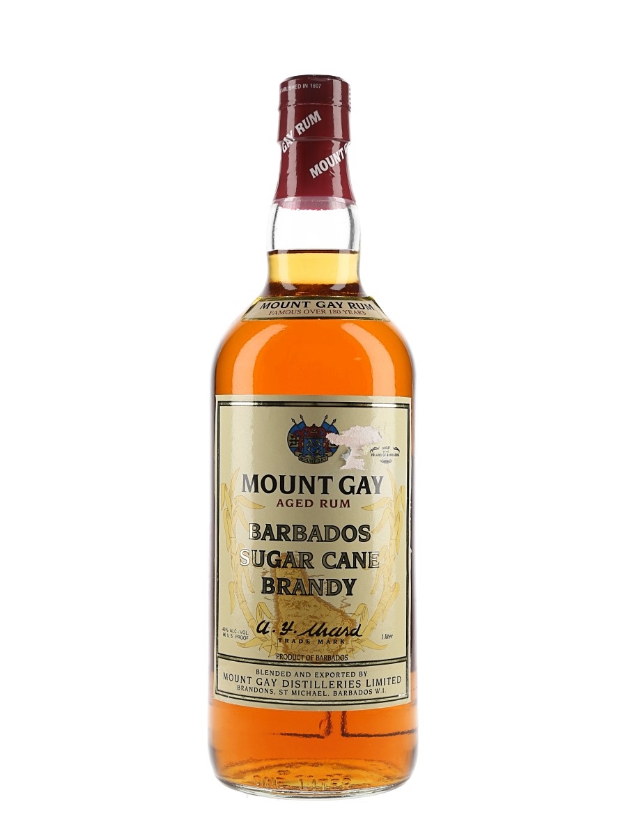 Mount Gay Aged Rum Barbados Sugar Cane Brandy 100cl / 43%