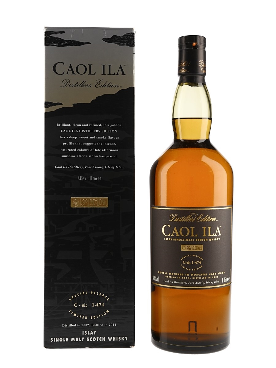 Caol Ila 2002 Distillers Edition Bottled 2014 100cl / 43%