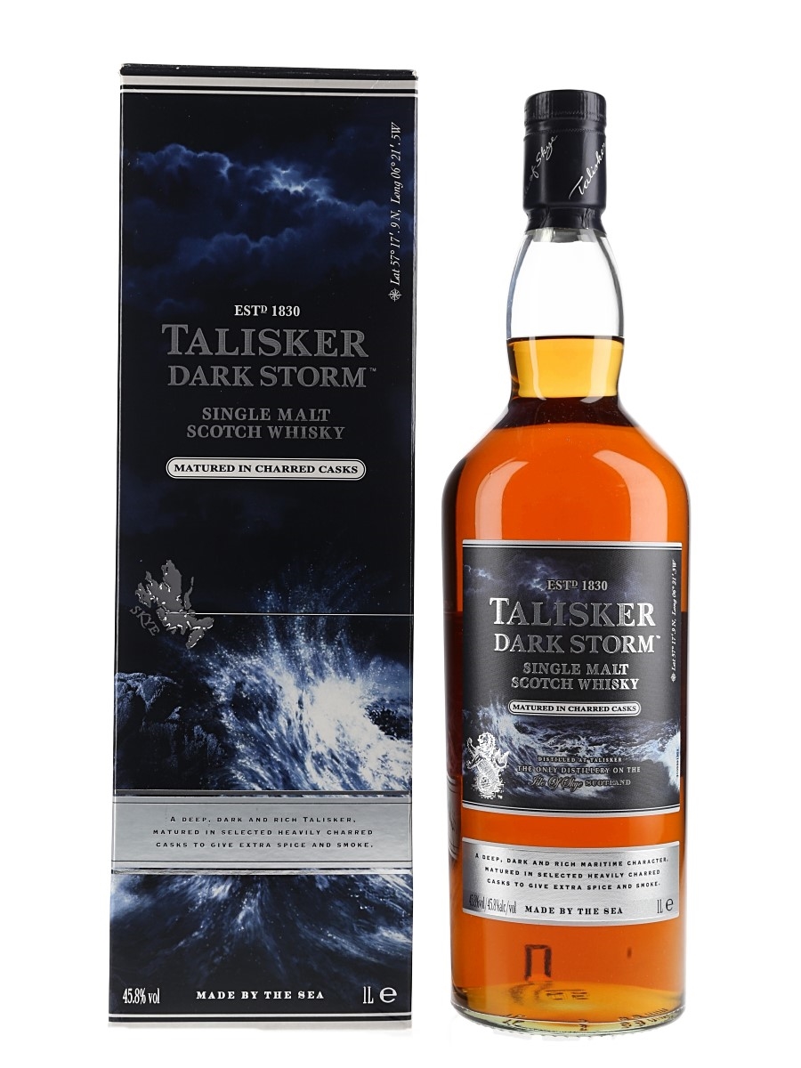 Talisker Dark Storm Travel Retail 100cl / 45.8%