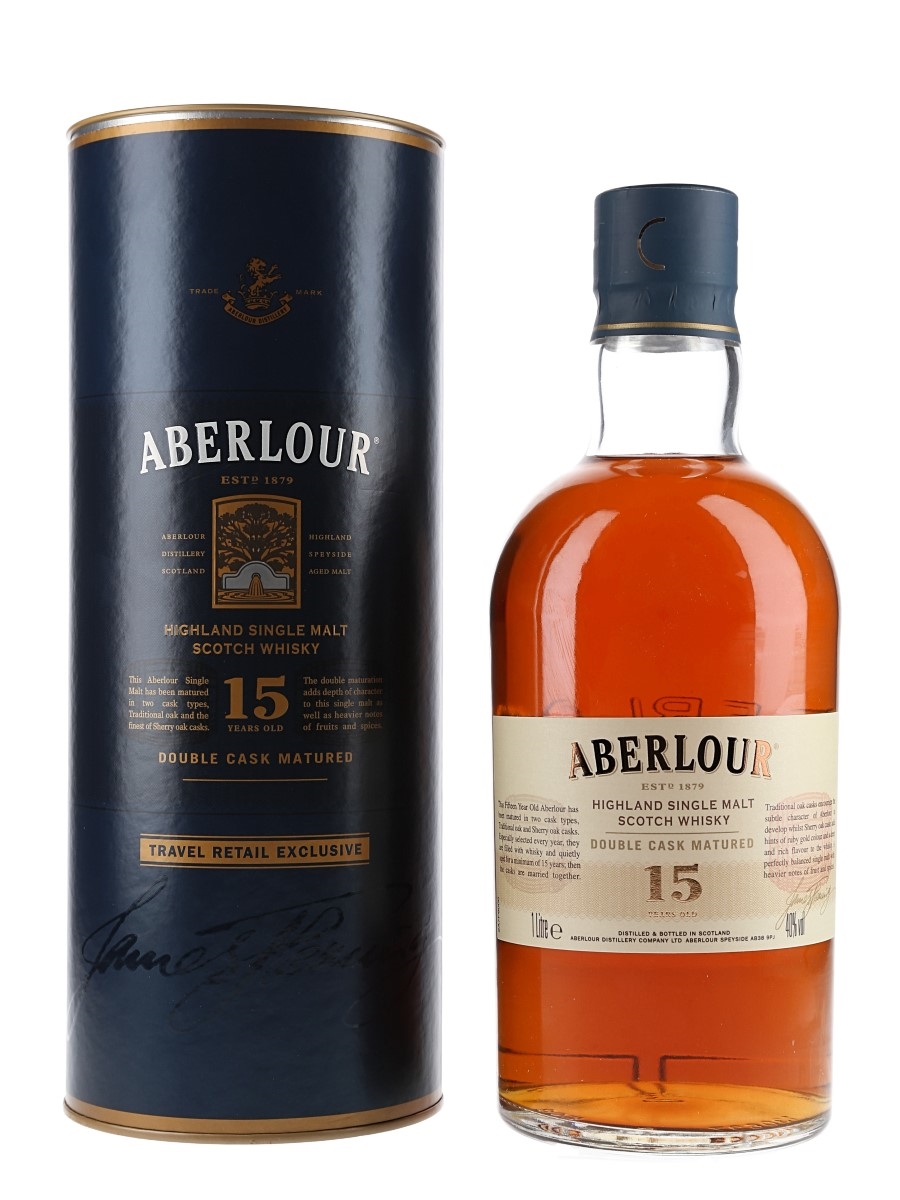 Aberlour 15 Year Old Double Cask Matured 100cl / 40%