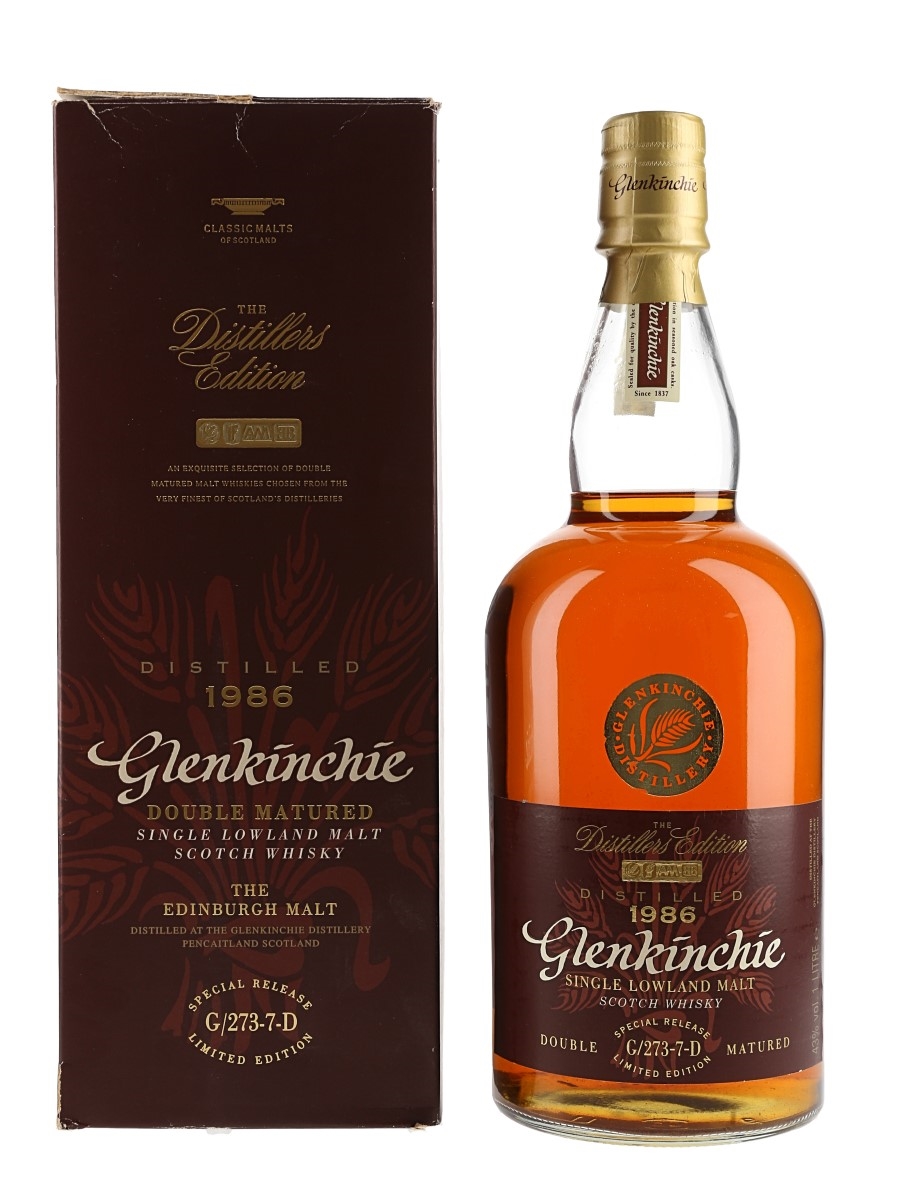 Glenkinchie 1986 Distillers Edition  100cl / 43%