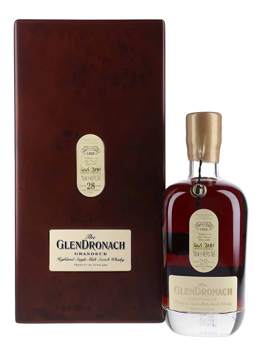 Glendronach Grandeur 28 Year Old 2022 Release - Batch Number 11 70cl / 48.9%
