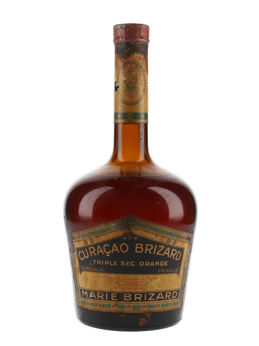 Marie Brizard Curacao Triple Sec Orange - Bottled 1950s 75cl