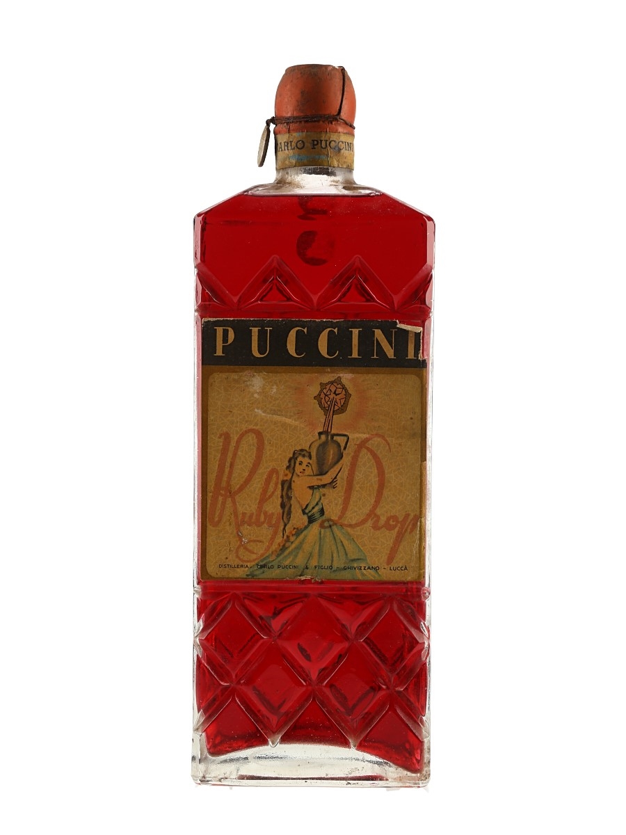 Puccini Ruby Drop Bottle 1950s 100cl / 42%