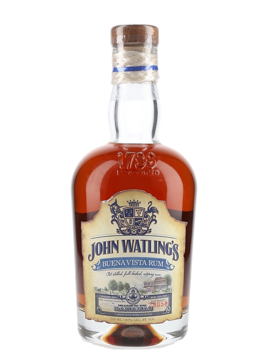 John Watling's Buena Vista Rum  75cl / 40%