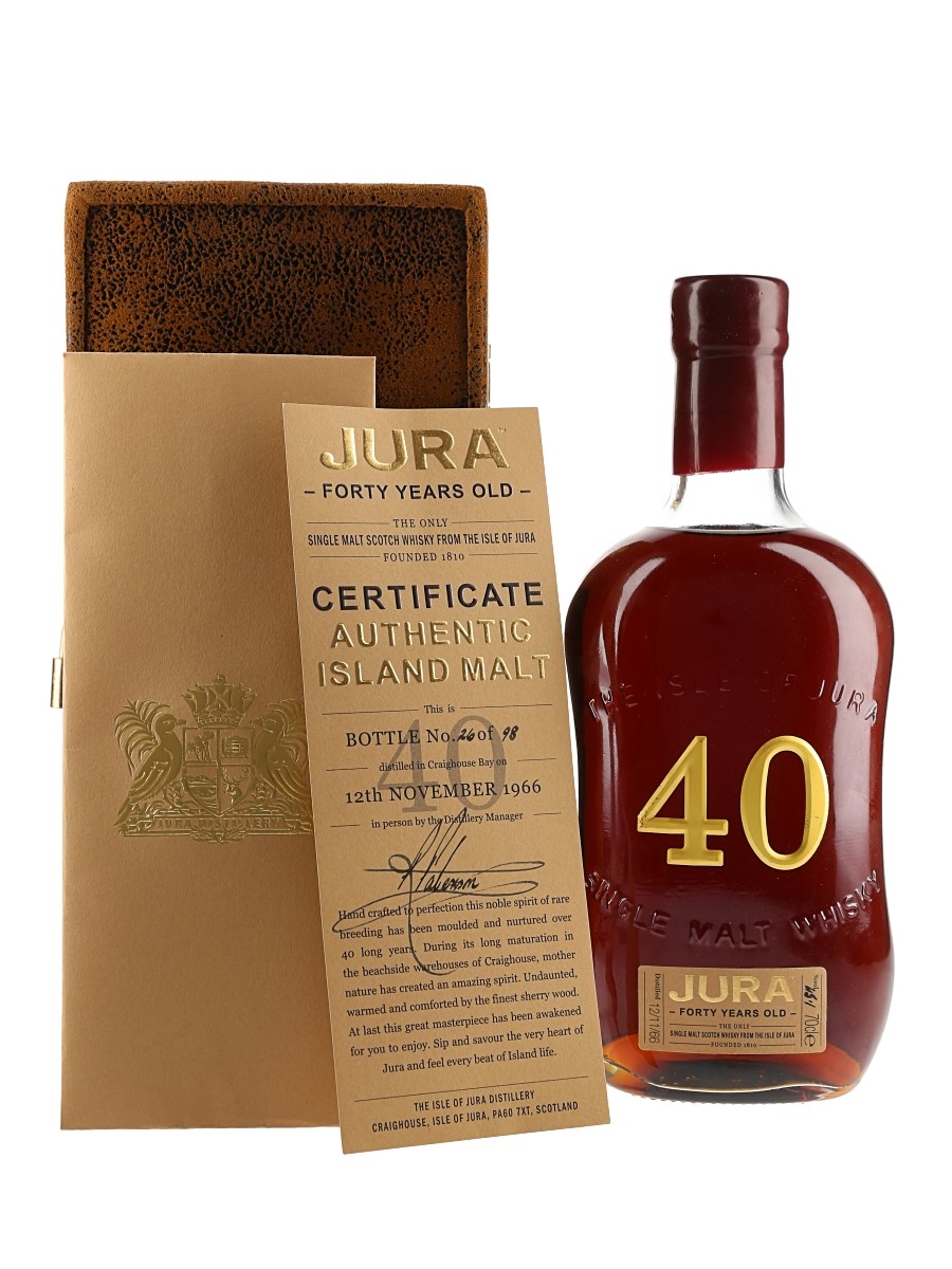 Isle of Jura 1966 40 Year Old - Lot 150998 - Buy/Sell Island