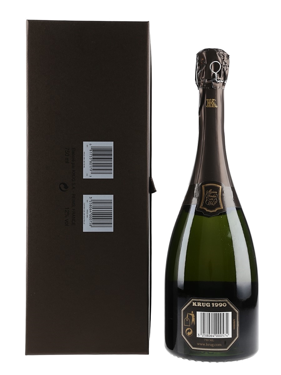 1990 Krug Champagne - Lot 151380 - Buy/Sell Champagne Online