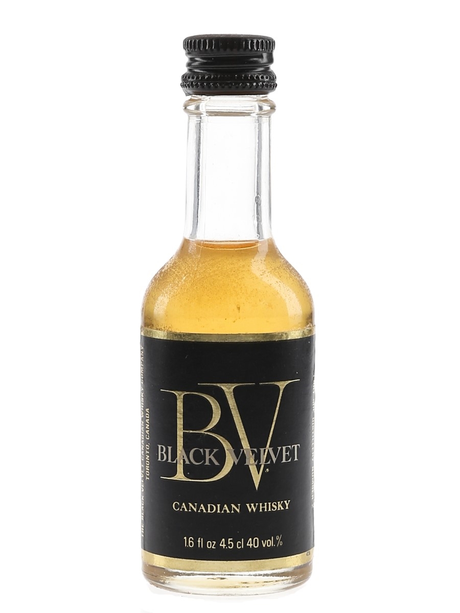 Black Velvet Bottled 1970s-1980s 4.5cl / 40%