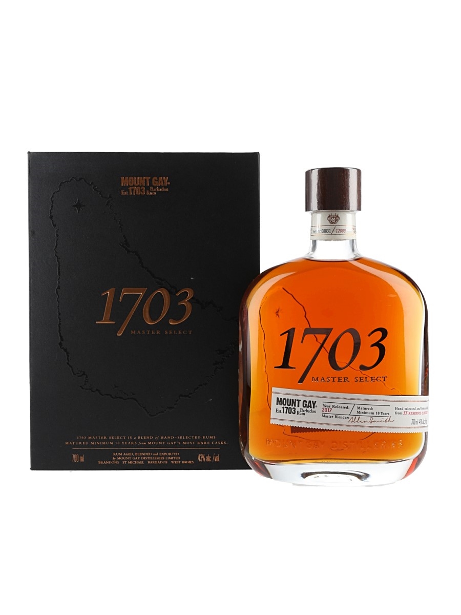 Mount Gay 1703 Master Select 10 Year Old Botted 2017 70cl / 43%