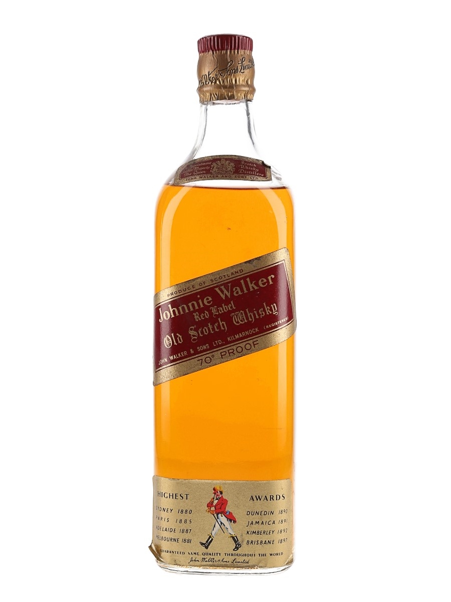 Johnnie Walker Red Label Bottled 1960s 75cl / 40%