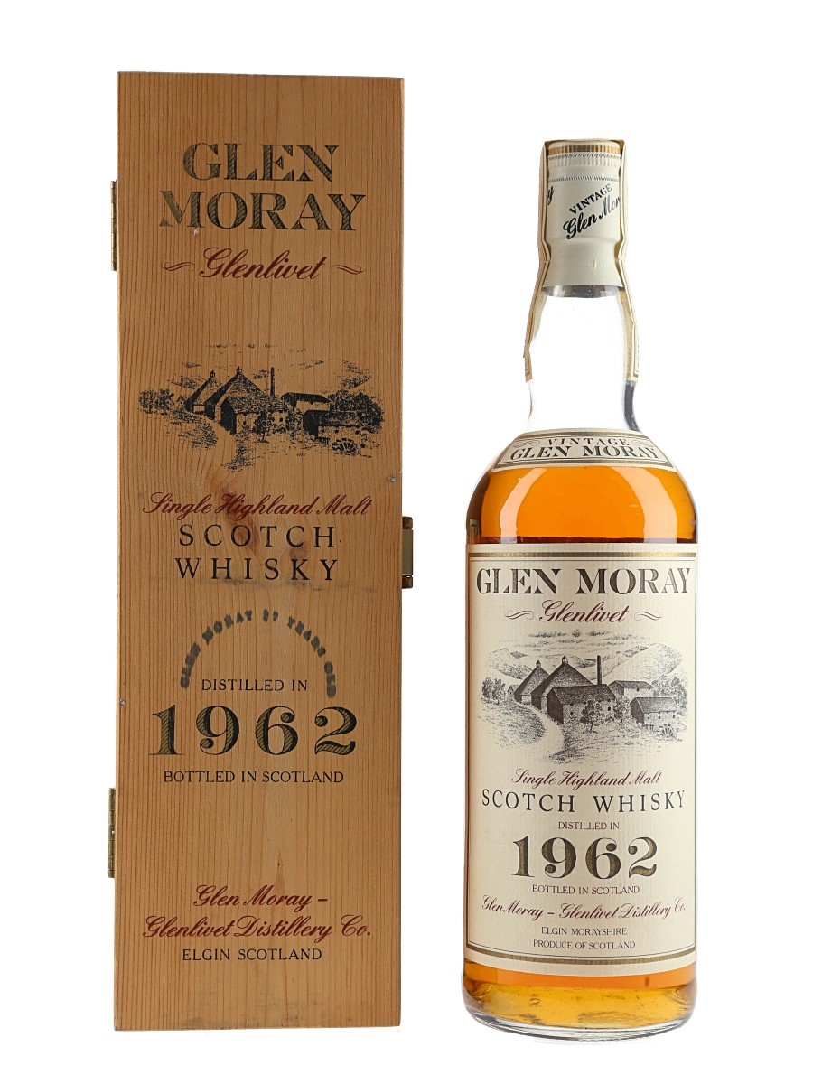 Glen Moray Glenlivet 1962 27 Year Old Bottled 1980s - James C. Sussex 75cl / 43%