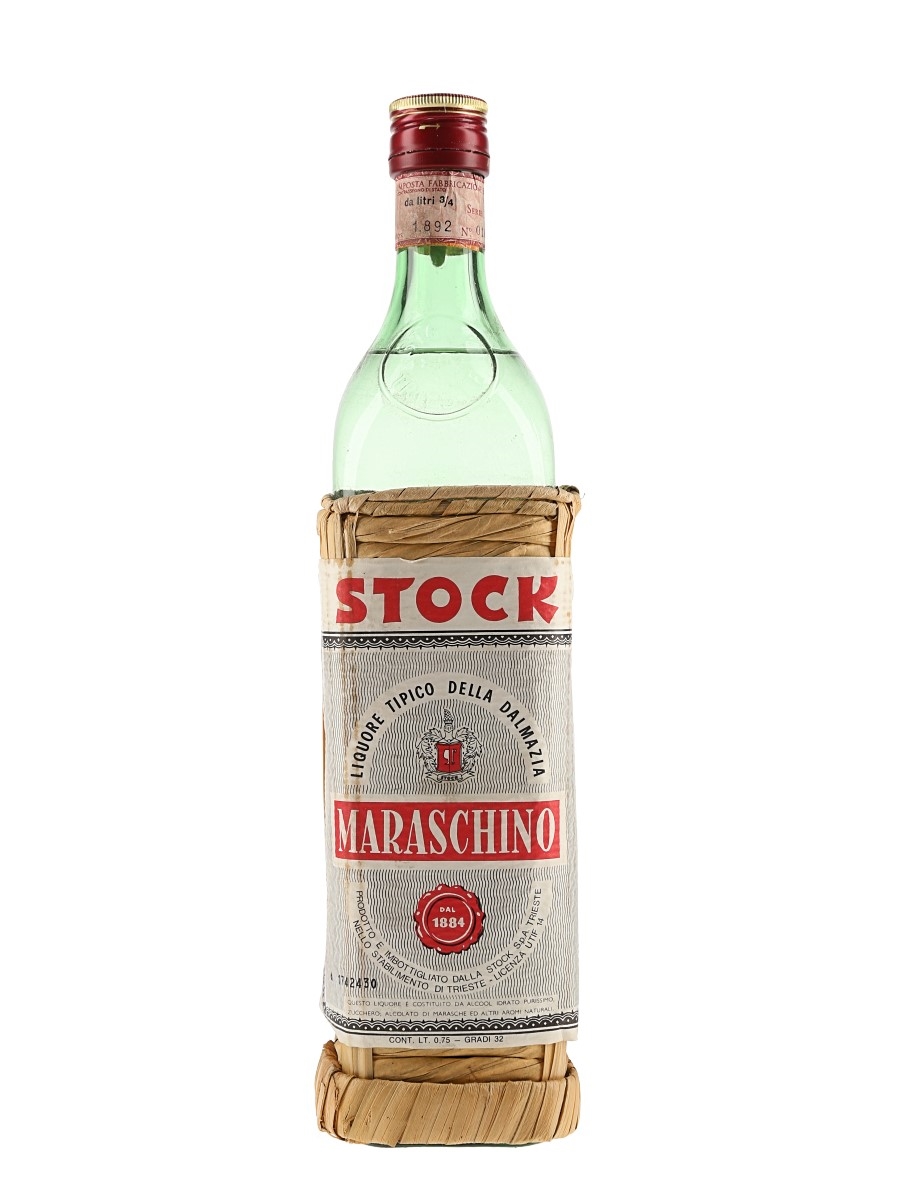 Stock Maraschino Bottled 1970s 75cl / 32%