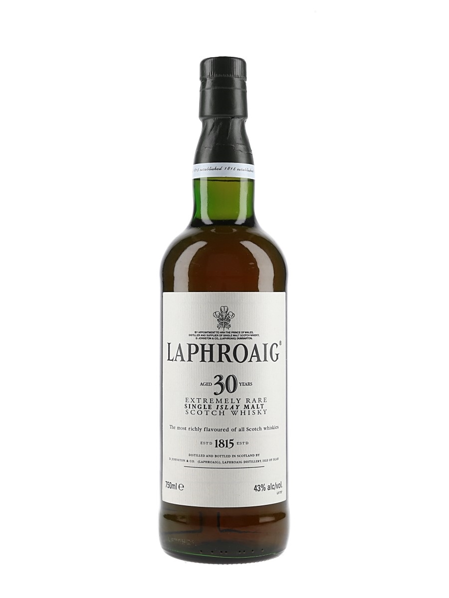 Laphroaig 30 Year Old Bottled 2000s 75cl / 43%