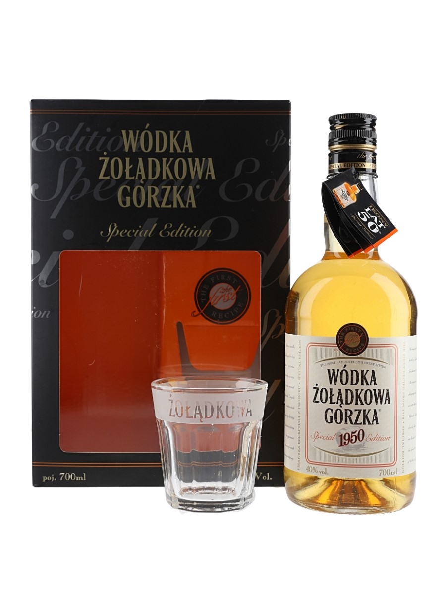 Polmos Zoladkowa Gorzka 1950 Special Edition Vodka Bottled 2000s - The First Recipe 70cl / 40%
