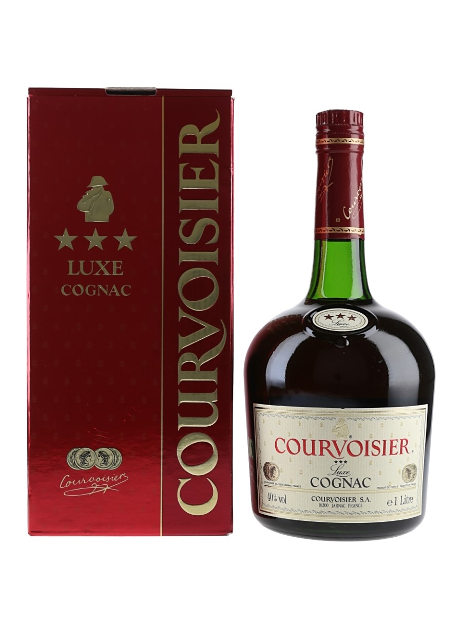 Courvoisier 3 Star Luxe Bottled 1990s 100cl / 40%