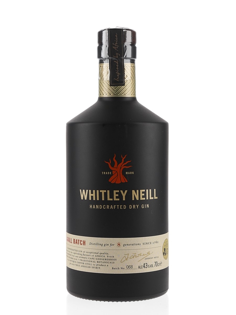 Whitley Neill Handcrafted Dry Gin Batch No.068 70cl / 43%
