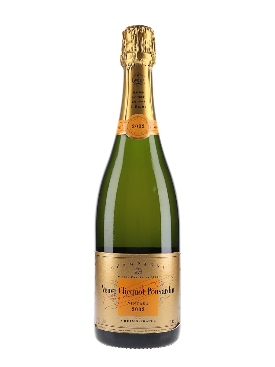 2002 Veuve Clicquot Ponsardin Vintage Champagne 75cl / 12%