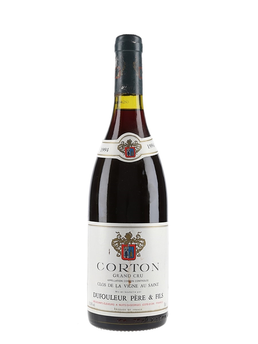 Corton Grand Cru 1994 Clos De La Vigne Au Saint Dufouleur Pere & Fils 75cl / 13.5%