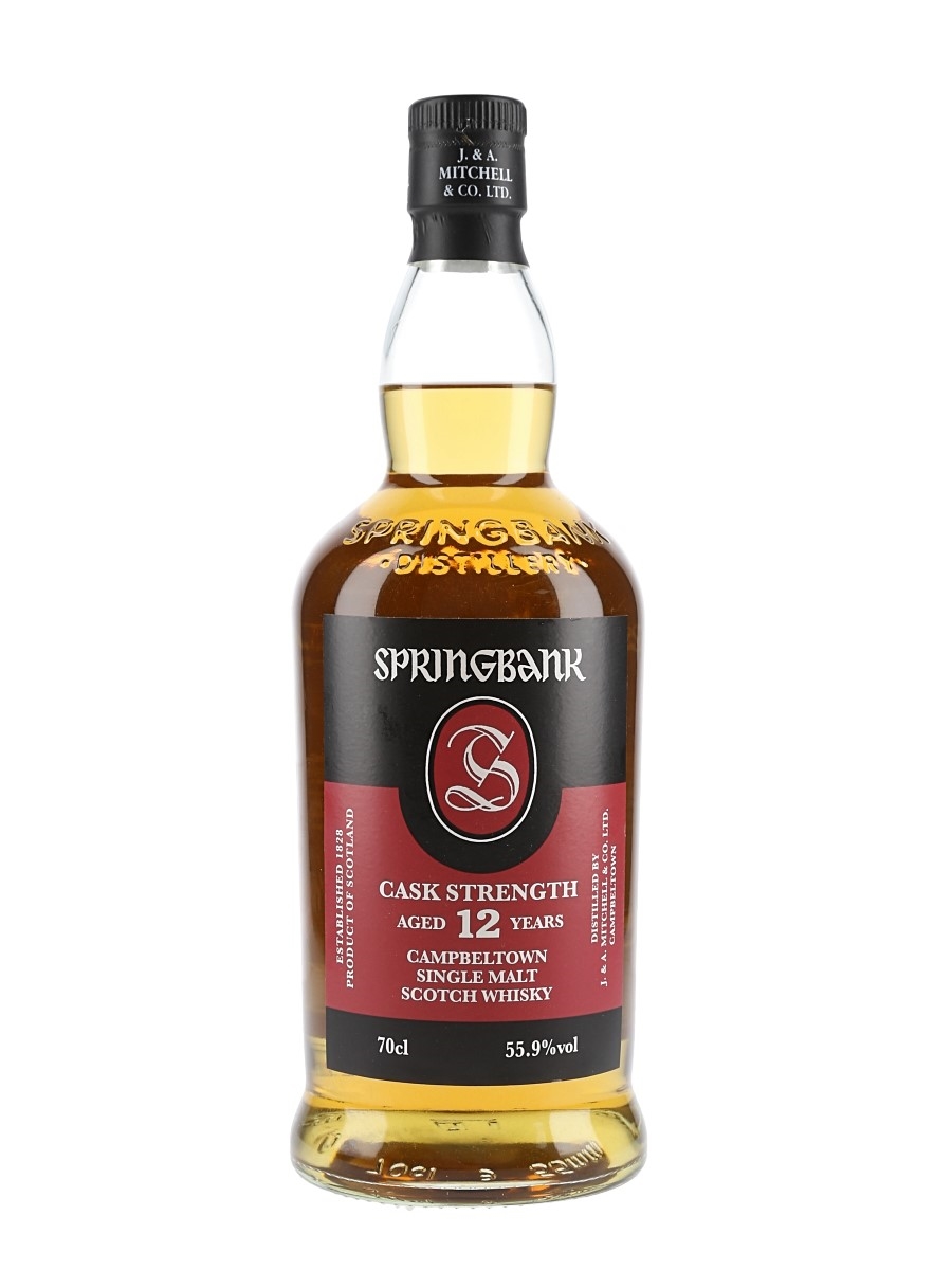 Springbank 12 Year Old Cask Strength Bottled 2021 70cl / 55.9%