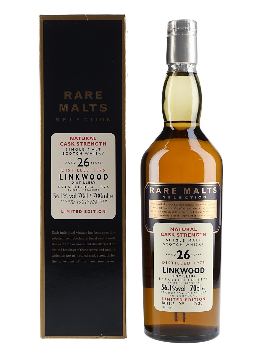 Linkwood 1975 26 Year Old Bottled 2002 - Rare Malts Selection 70cl / 56.1%