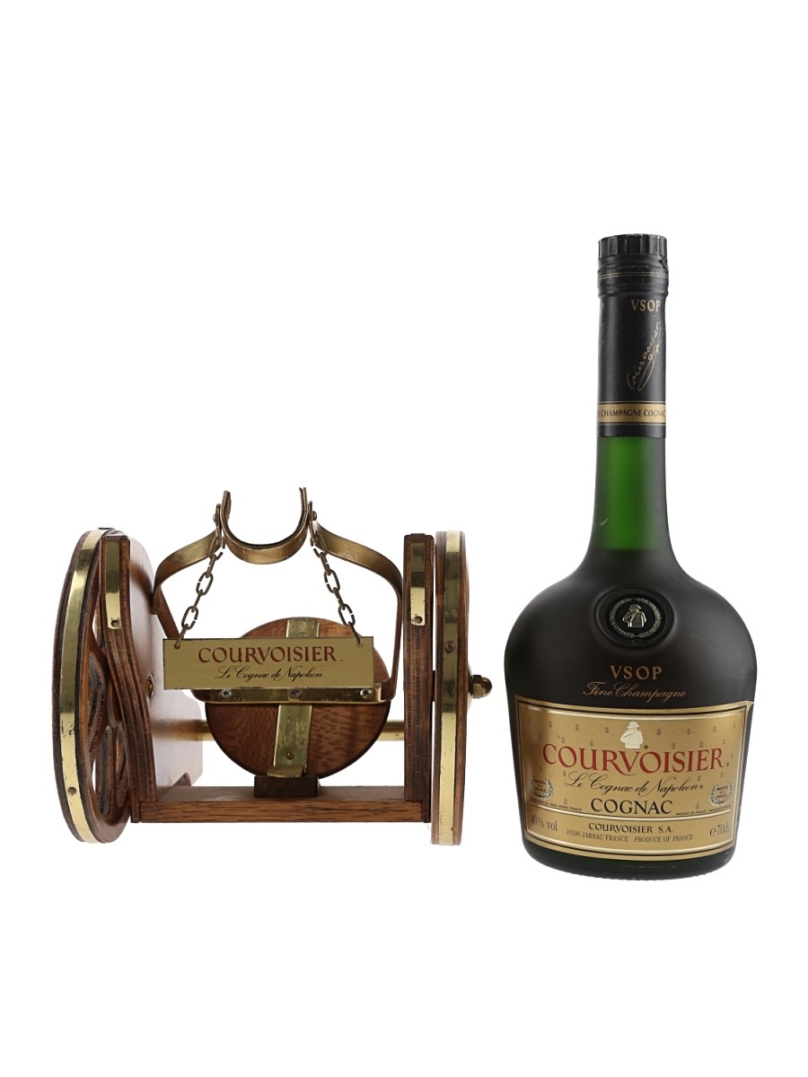 Courvoisier VSOP Fine Champagne Cognac Cannon Bottled 1980s 70cl / 40%