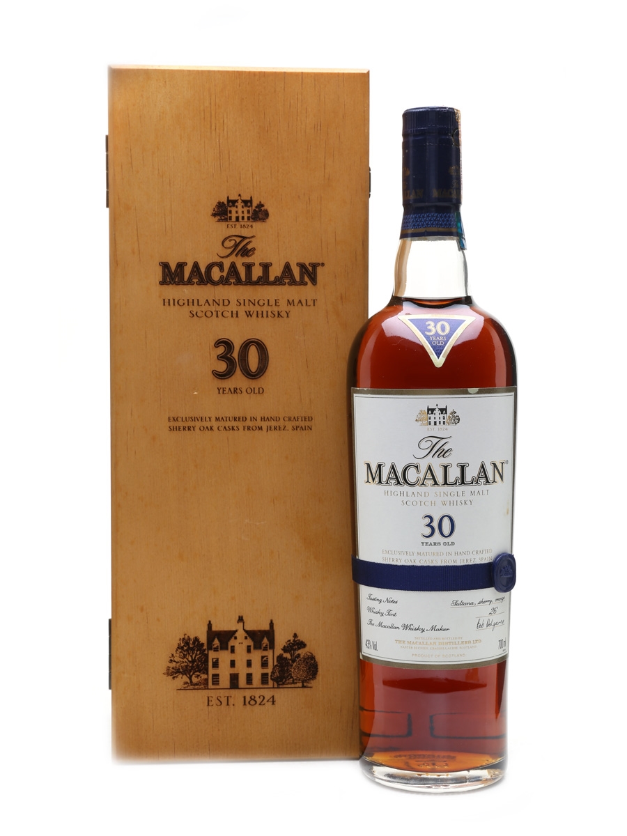 Macallan 30 Year Old Sherry Oak 70cl / 43%