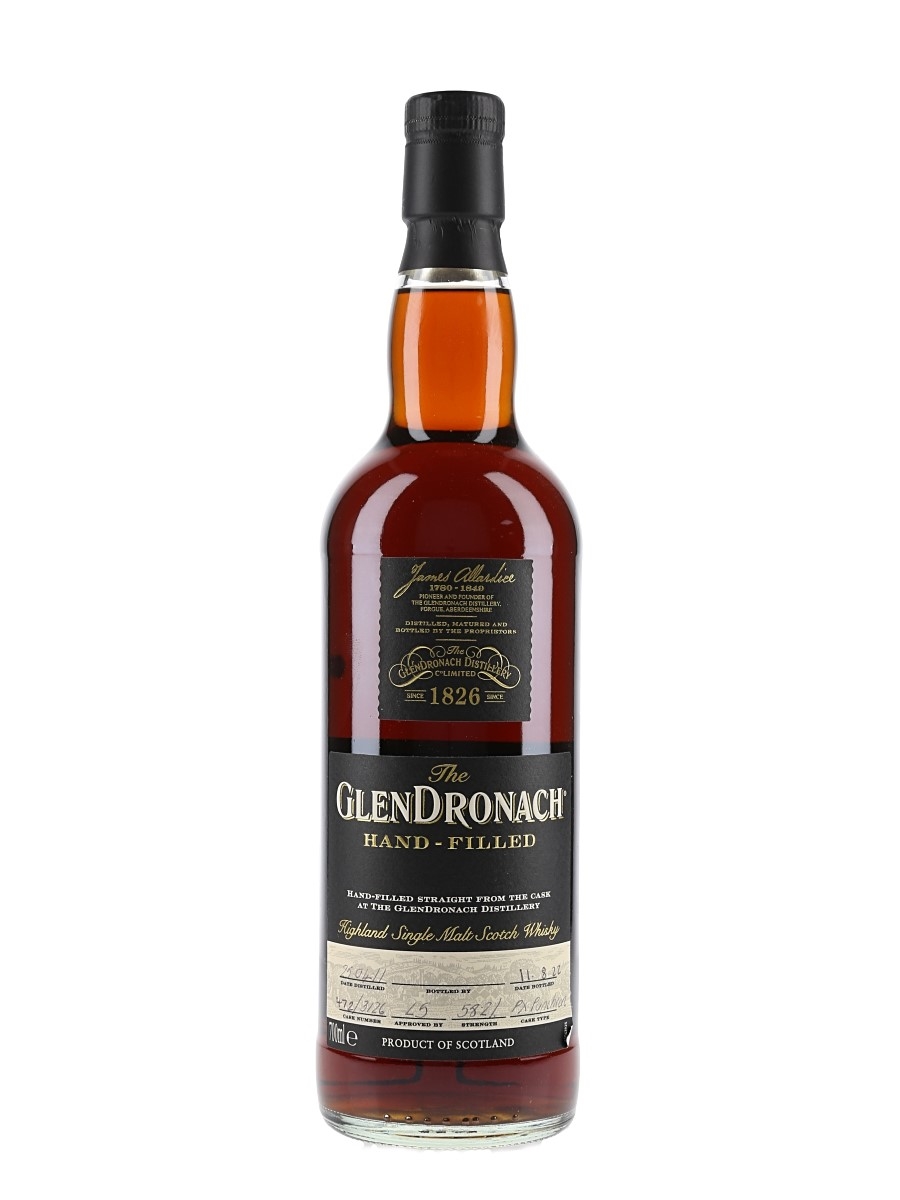 Glendronach 2011 Hand Filled Bottled 2022 - Distillery Exclusive 70cl / 58.2%