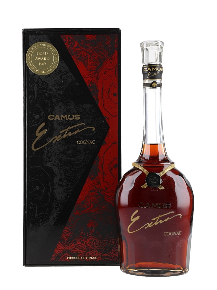 4944-◇税込◇古酒◇カミュ エクストラ GOLD AWARD ロングネック 1987 CAMUS EXTRA - 飲料