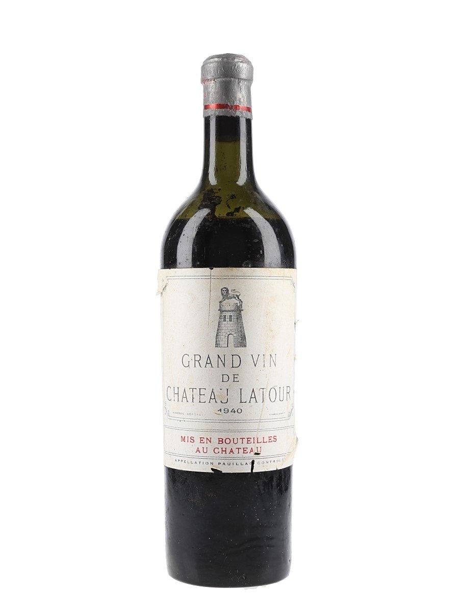 1940 Chateau Latour - Lot 160592 - Buy/Sell Bordeaux Wine Online