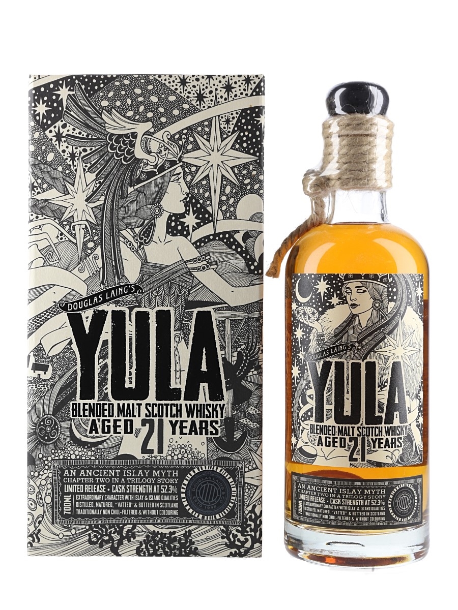 Yula 21 Year Old Douglas Laing Ancient Islay Myth - Chapter Two 70cl / 52.3%