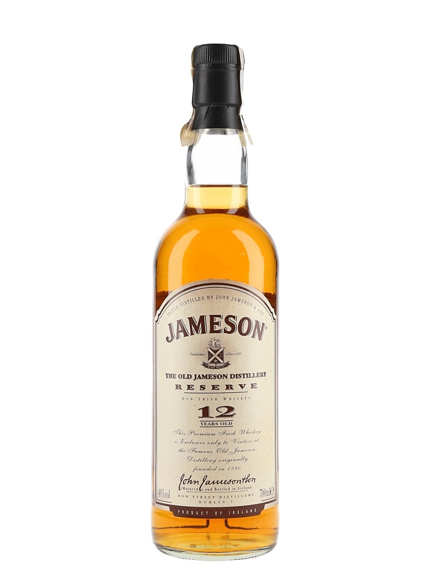 Jameson 12 Year Old The Old Jameson Distillery Reserve 70cl / 40%