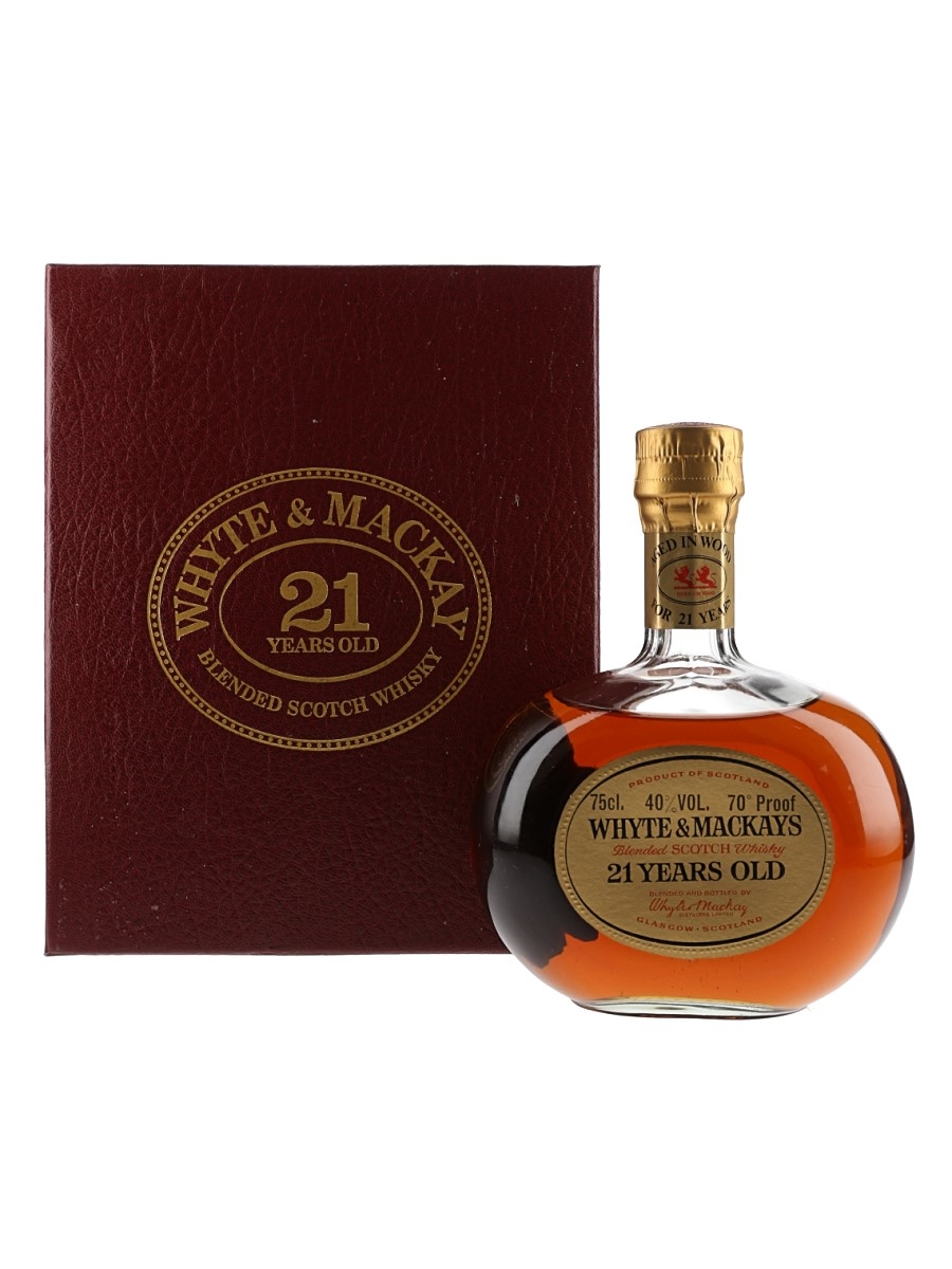 Whyte & Mackay's 21 Year Old Bottled 1970s 75cl / 40%