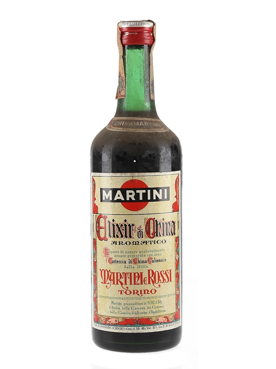 Martini Elixir Di China Bottled 1960s 50cl / 31%