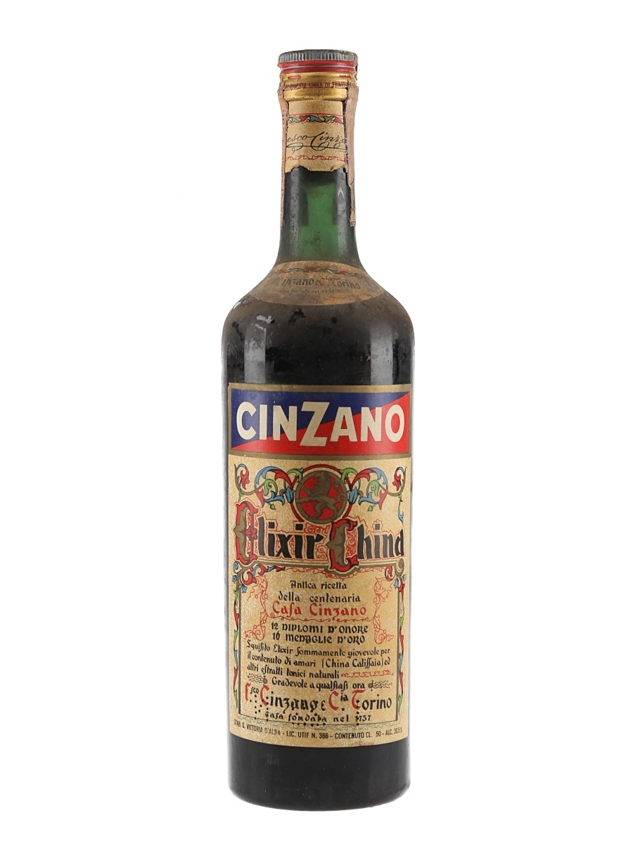 Cinzano Elixir China Bottled 1960s 50cl / 30.5%