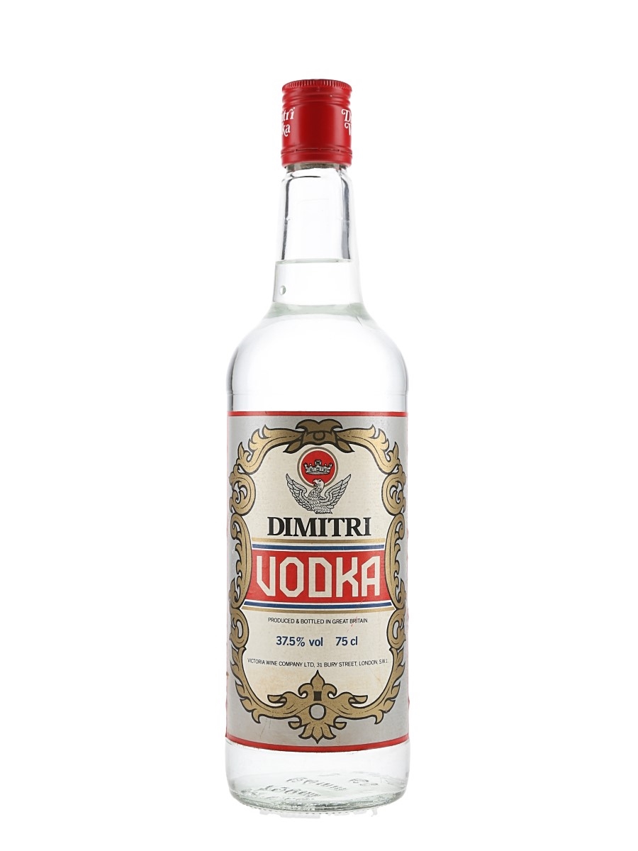 Dimitri Vodka Bottled 1980s 75cl / 37.5%