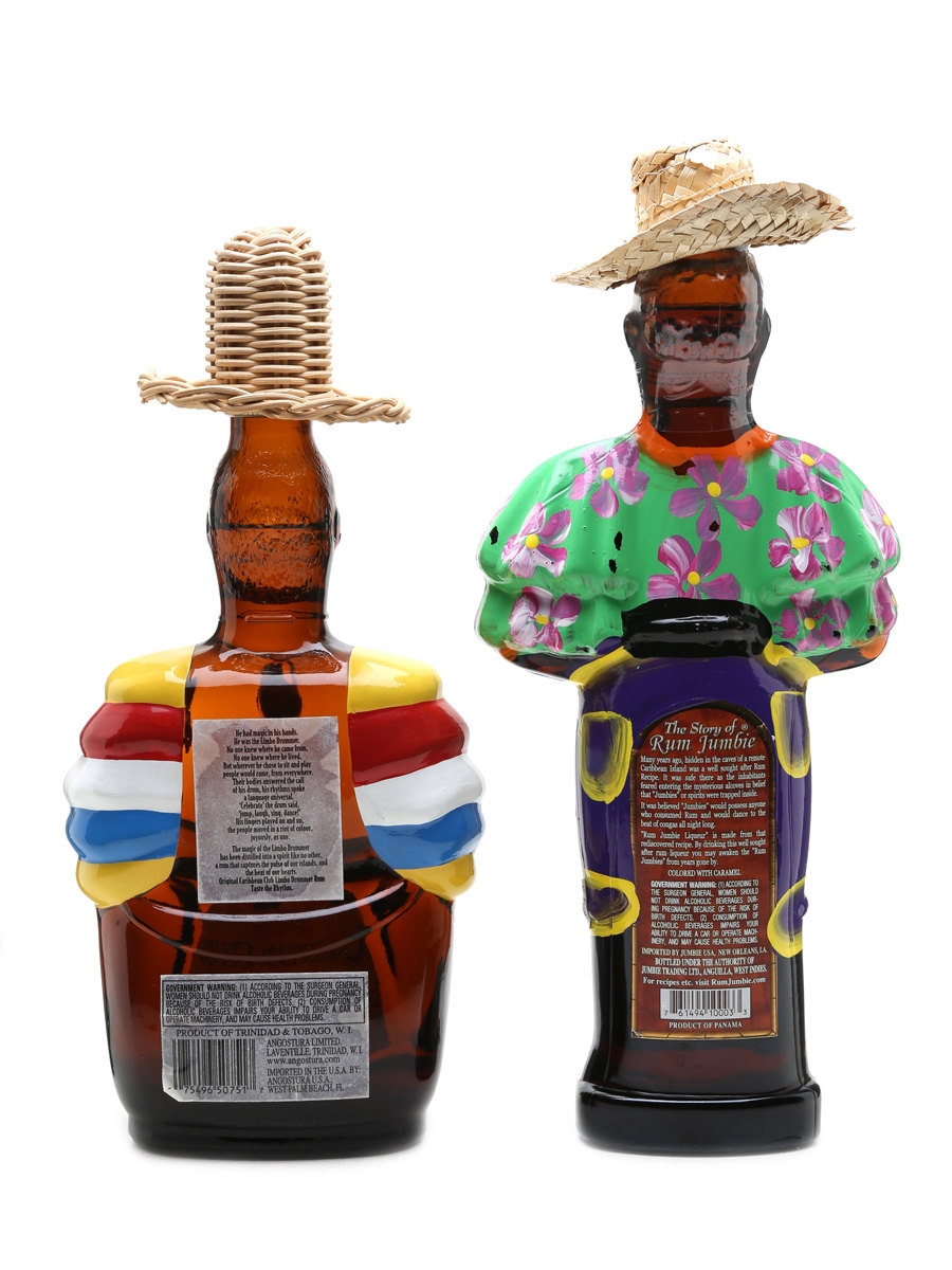 Limbo Drummer Rum & Rum Jumbie Liqueur - Lot 16445 - Buy/Sell Rum