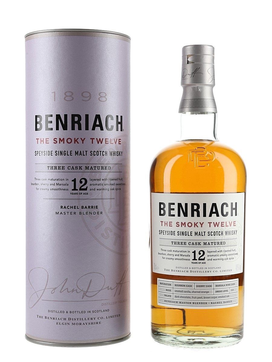 Benriach 12 Year Old The Smoky Twelve 70cl / 46%