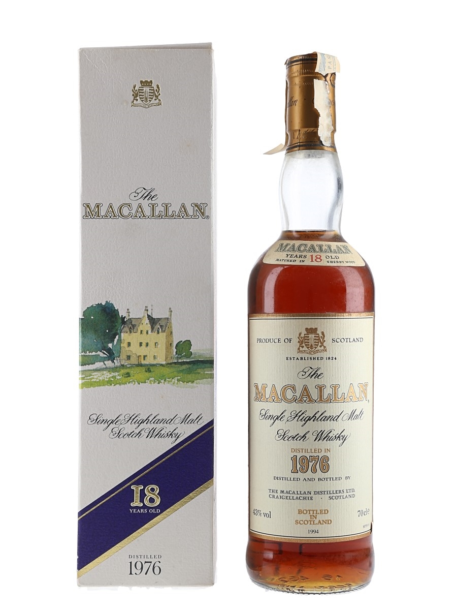 Macallan 1976 18 Year Old - Lot 151370 - Buy/Sell Macallan Whisky