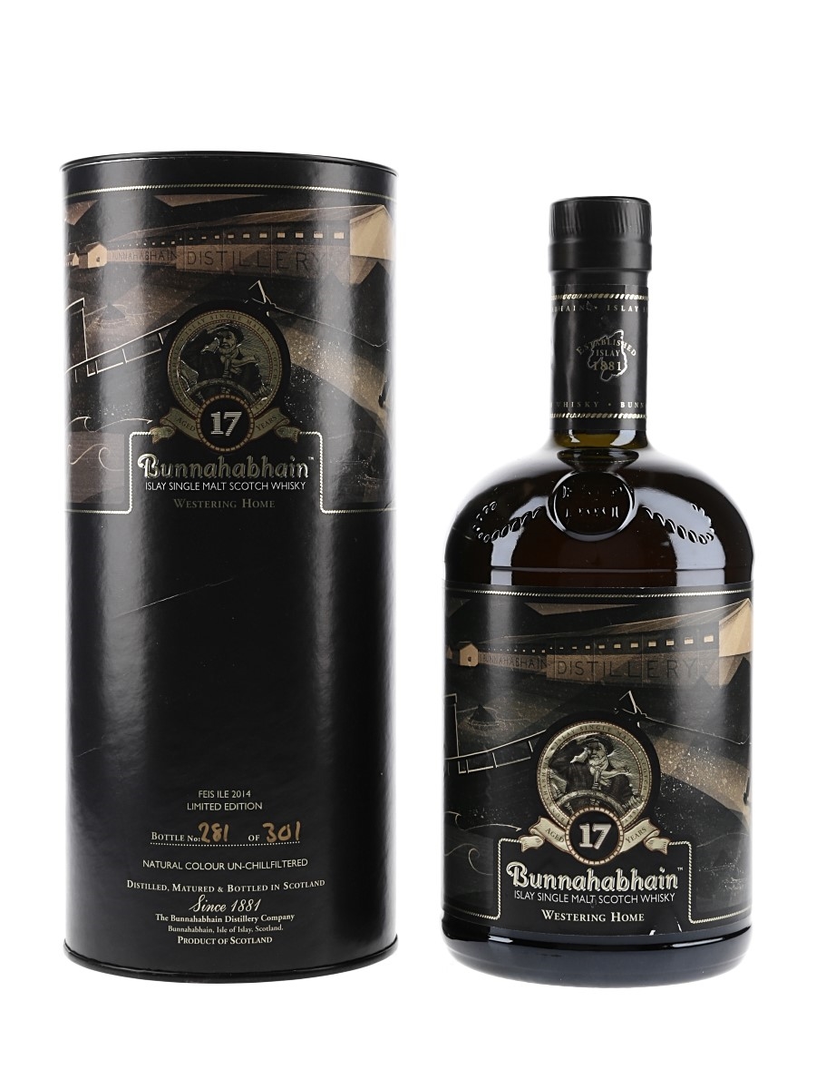 Bunnahabhain 17 Year Old Westering Home Feis Ile 2014 70cl / 53.4%