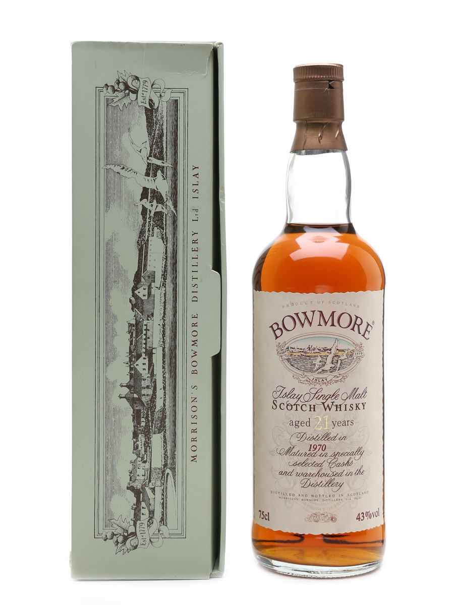 Bowmore 1970 21 Year Old 75cl / 43%