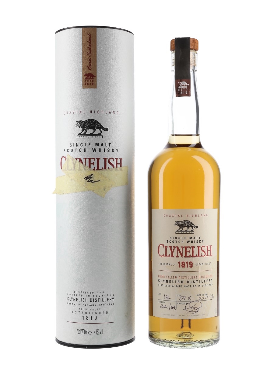 Clynelish 12 Year Old Hand Filled Batch No.3 Distillery Exclusive 70cl / 59.8%