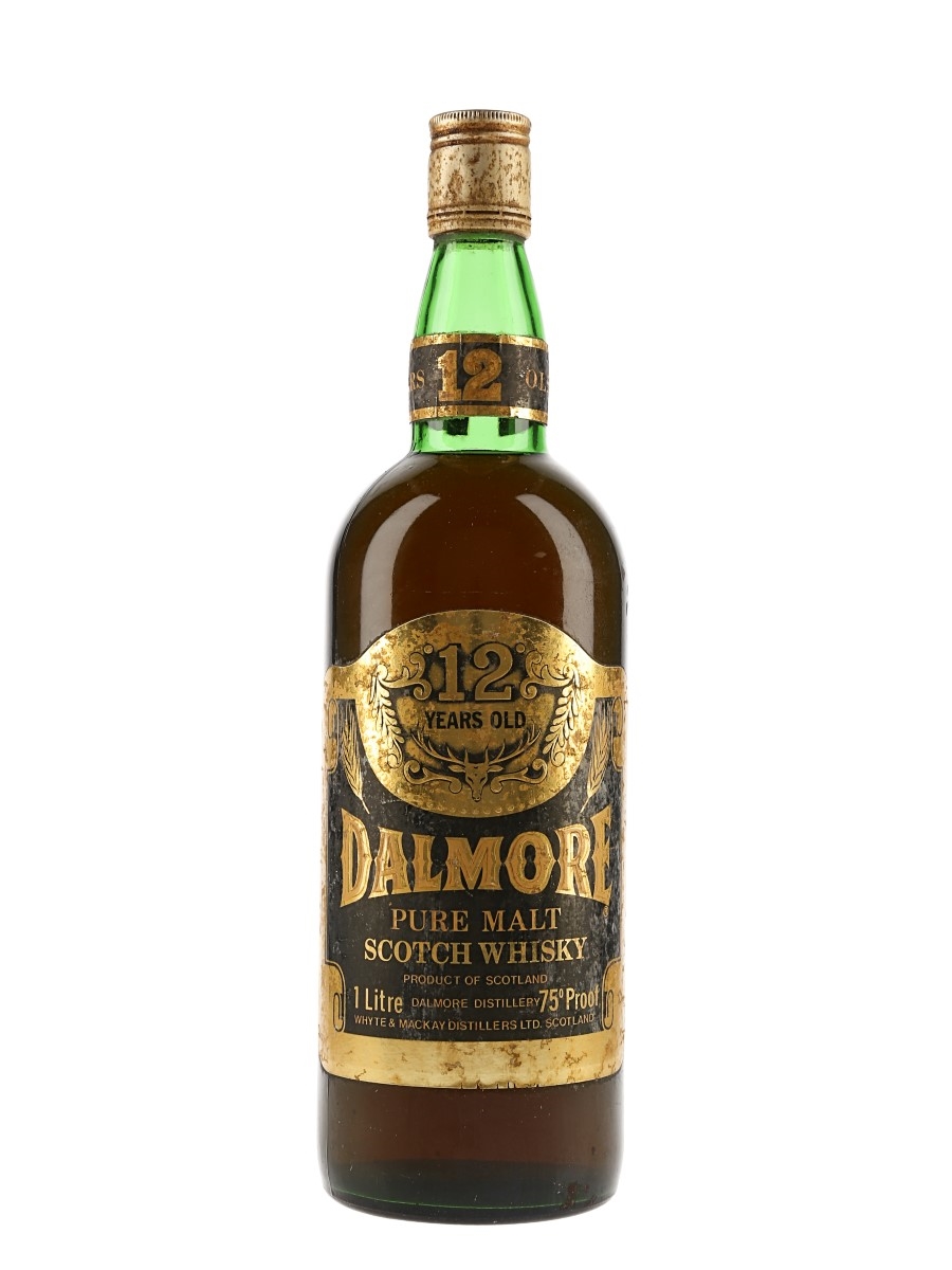 Dalmore 12 Year Old Bottled 1970s 100cl / 43%