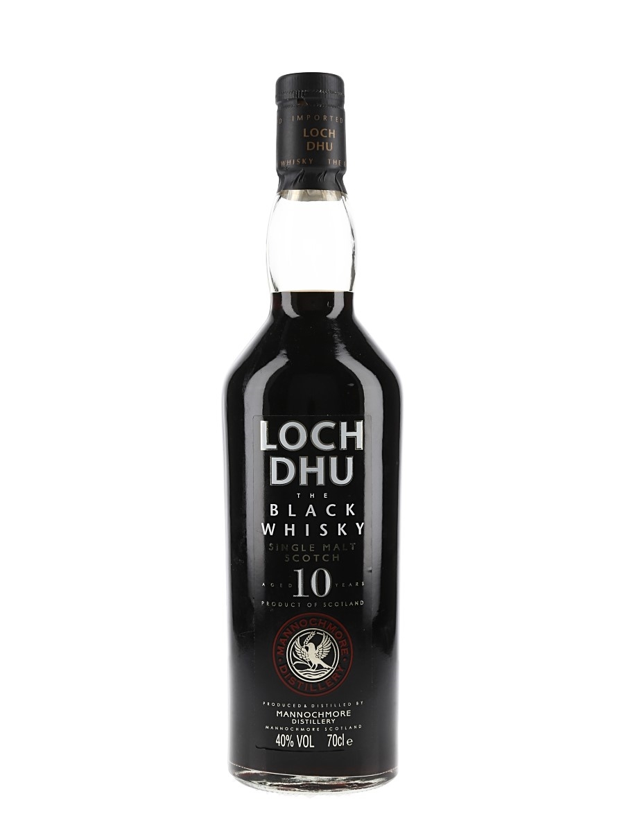 Loch Dhu 10 Year Old - The Black Whisky Mannochmore 70cl / 40%